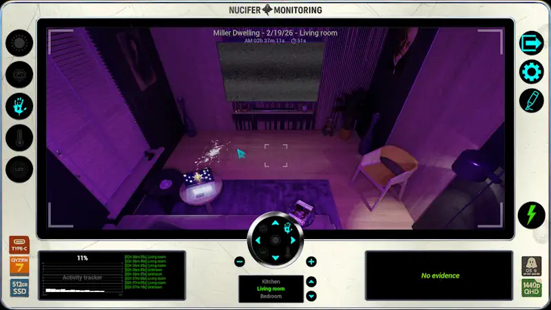 Anomaly detected on infrared camera